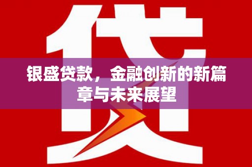 澧县银盛贷款，金融创新的新篇章与未来展望
