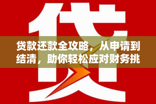 湖内贷款还款全攻略，从申请到结清，助你轻松应对财务挑战