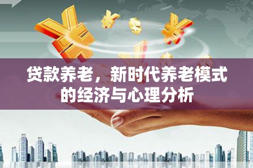 南丹贷款养老，新时代养老模式的经济与心理分析