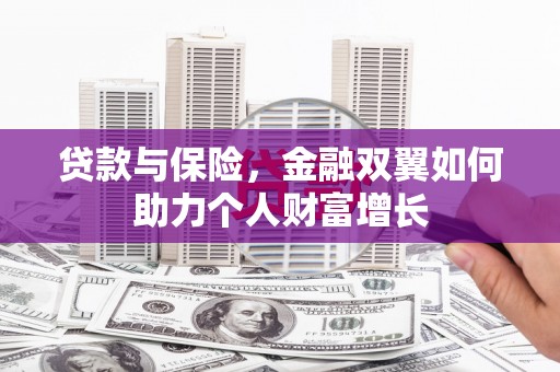昭化贷款与保险，金融双翼如何助力个人财富增长