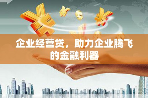 里港企业经营贷，助力企业腾飞的金融利器