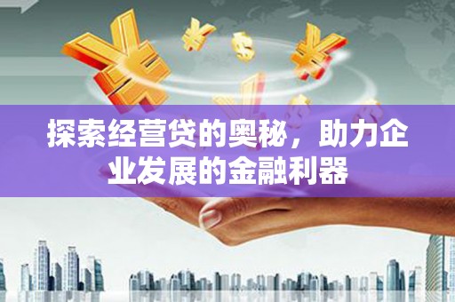 乌拉特中旗探索经营贷的奥秘，助力企业发展的金融利器