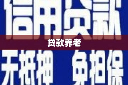 头份贷款养老