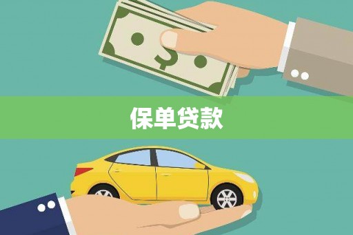 西双版纳保单贷款