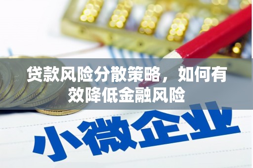 文圣贷款风险分散策略，如何有效降低金融风险