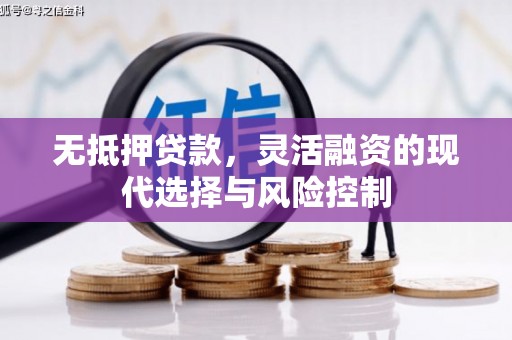 吉县无抵押贷款，灵活融资的现代选择与风险控制