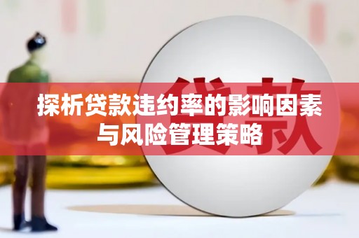呼兰探析贷款违约率的影响因素与风险管理策略