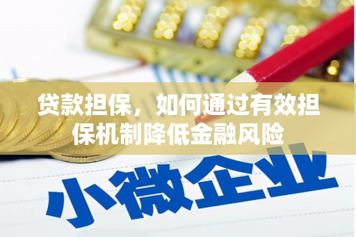 永平贷款担保，如何通过有效担保机制降低金融风险