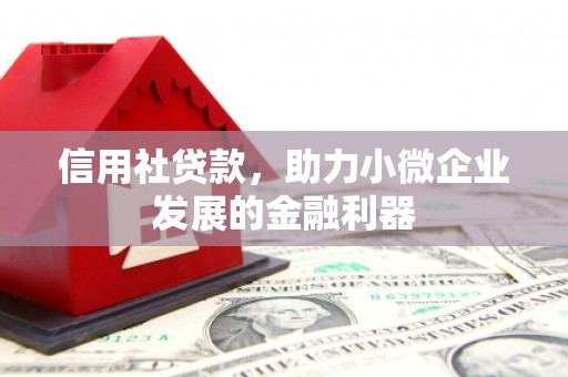 永新信用社贷款，助力小微企业发展的金融利器